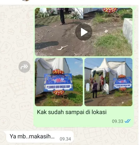 Pengiriman Karangan Bunga Tugu Utara