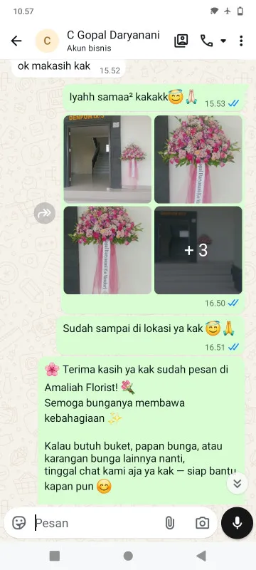 Pengiriman Karangan Bunga Tugu Utara