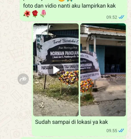 Pengiriman Karangan Bunga Tugu Utara